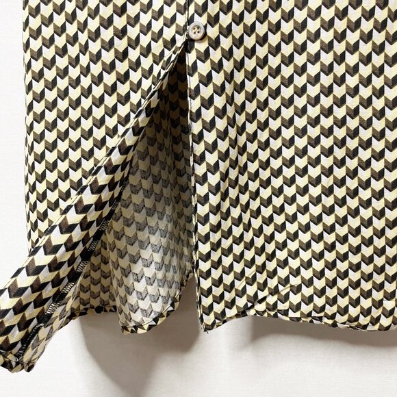 Rip Curl Juniors' Isla Geo-Printed Midi Dress Spaghetti Strap Linen Blend Size M - Picture 10 of 11